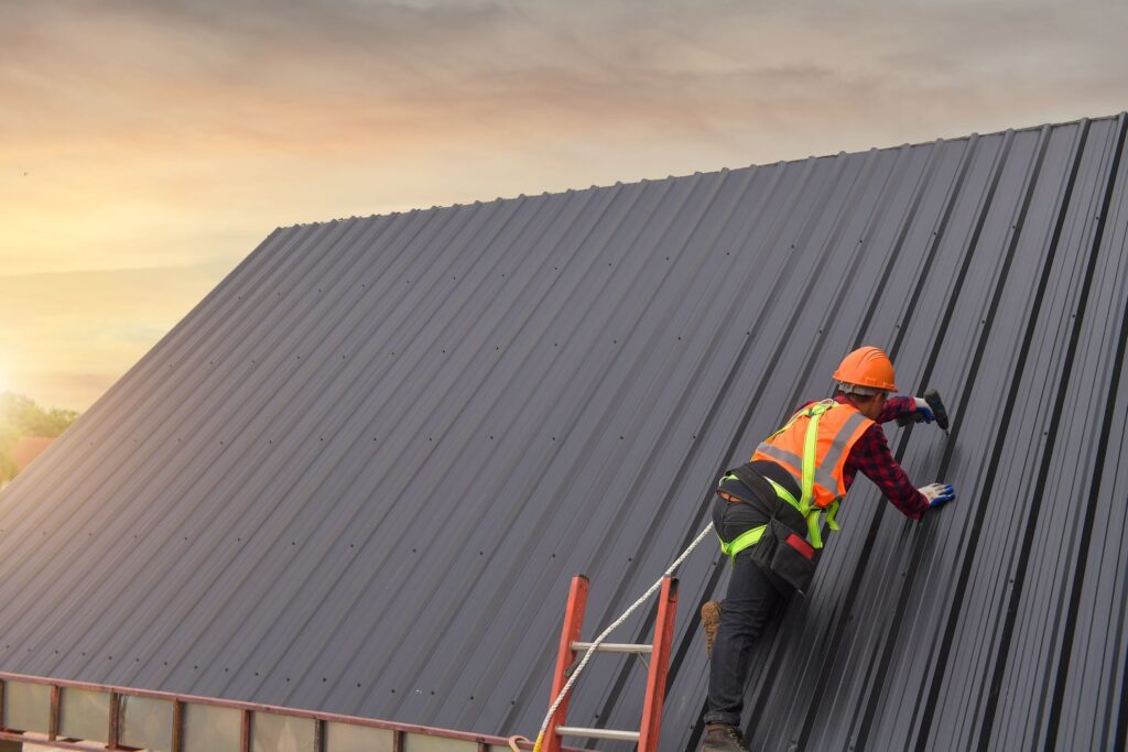 metal roof
